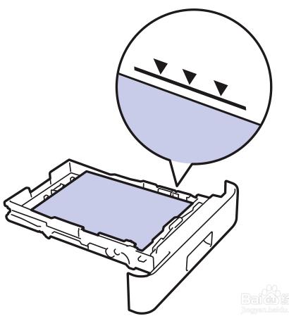 奔图p3010d打印机怎么装纸5