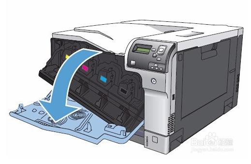 惠普5225打印机更换碳粉1