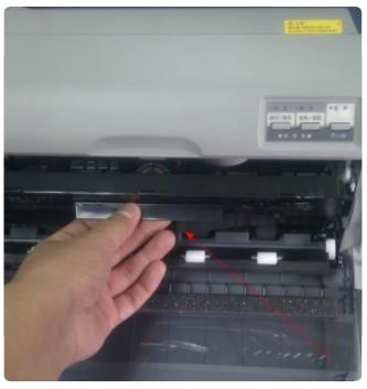 爱普生2070C打印机怎么换色带4