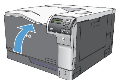 惠普5525打印机更换碳粉盒7