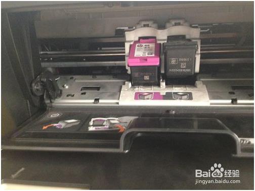 惠普4308打印机如何安装墨盒5