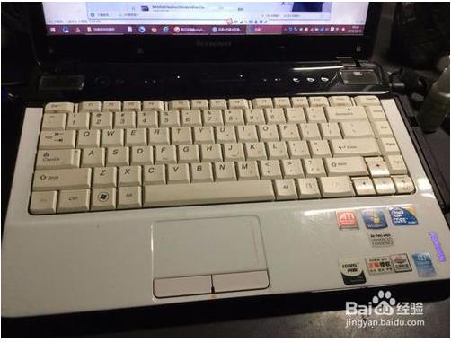 联想y430笔记本键盘拆2