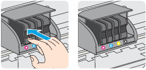 惠普7740打印机怎么安装墨盒3