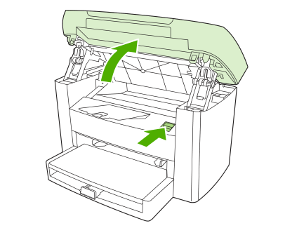 惠普5278打印机怎么换墨盒1