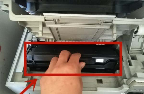 三星ml1666打印机怎么换墨盒9