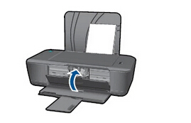 惠普4555打印机墨盒如何更换6