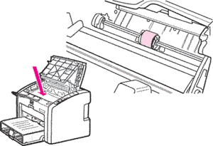 爱普生l605打印机搓纸轮清洁3