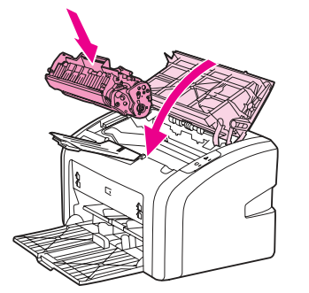 惠普319打印机怎么换墨水4