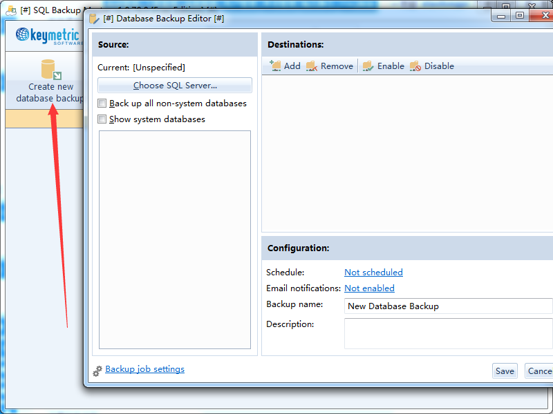 SQL Backup Master(文件备份软件)备份数据1