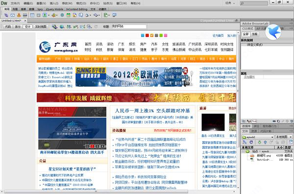 Dreamweaver8中文版制作网页4