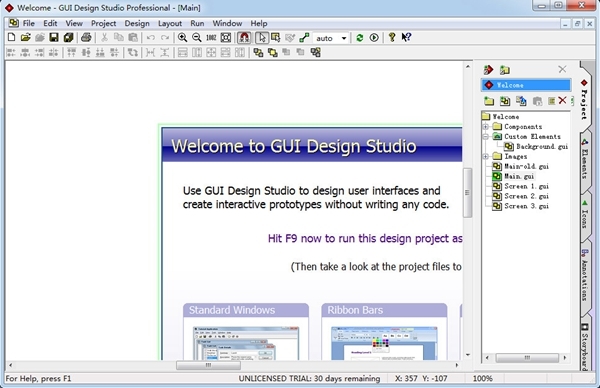 GUI Design Studio