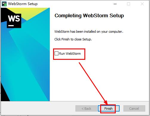 WebStorm2021中文版安装教程6
