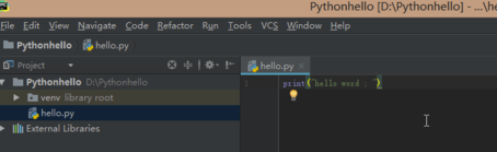 PyCharm2020专业版编写Python12