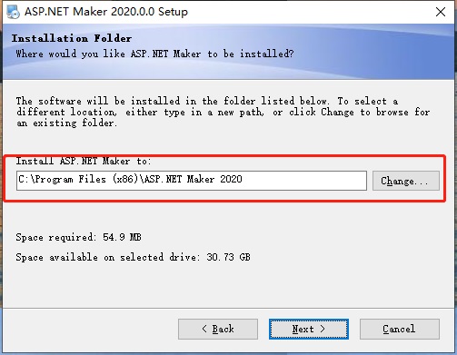 ASP.NET Maker 2021安装教程3