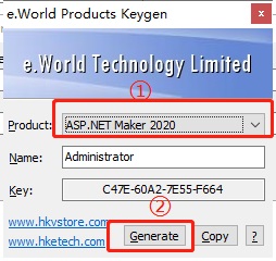 ASP.NET Maker 2021安装教程6