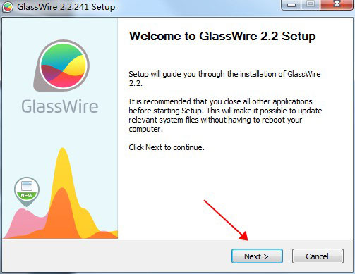 GlassWire软件安装方法1