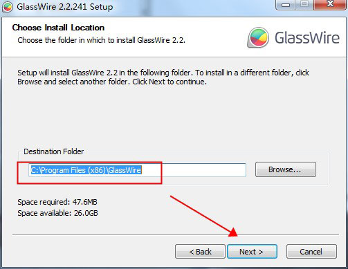 GlassWire软件安装方法4