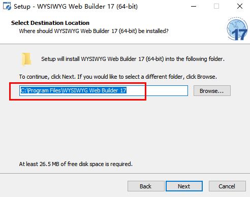 WYSIWYG Web Builder 17安装破解教程2