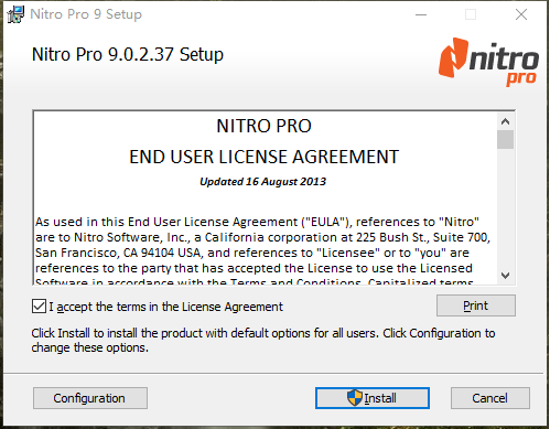 nitro pro 9安装破解教程1