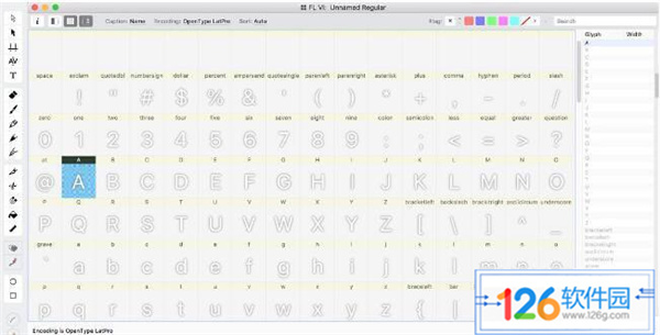 Fontlab VI字体开发制作工具如何使用1