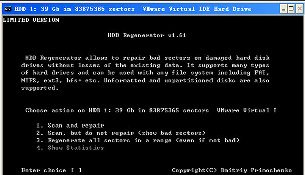 HDD Regenerator中文版使用方法3