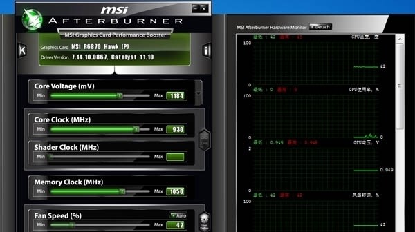 MSI Afterburner专业版解放电压调节和频率上限3
