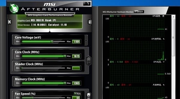 MSI Afterburner专业版解放电压调节和频率上限7