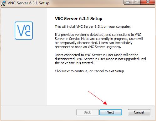 VNC Server最新版安装步骤2