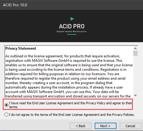 ACID Pro安装教程3