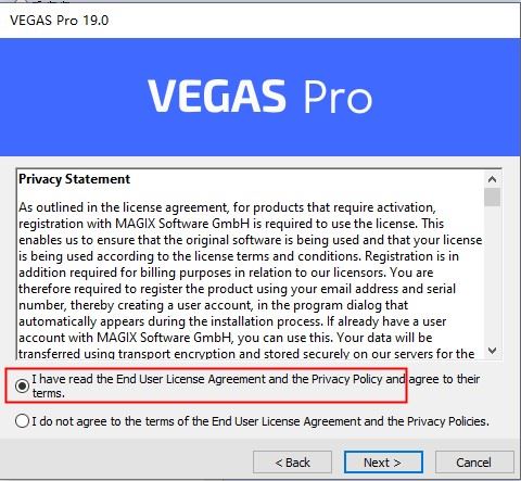 Vegas Pro 19破解版安装破解教程2