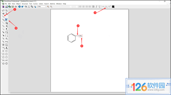 ChemDraw编辑高分子聚合物结构简式方法2
